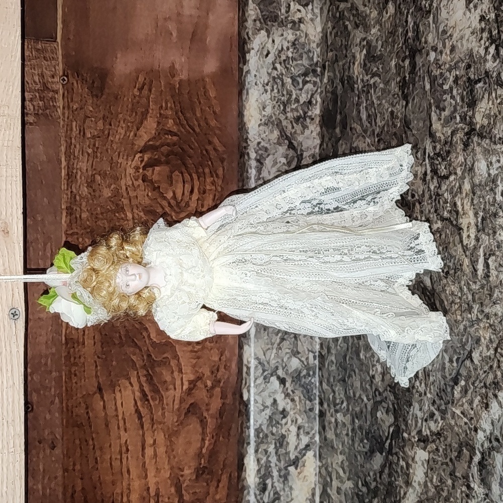 Louis Nichole Victorian Style Ornament Doll Vintage